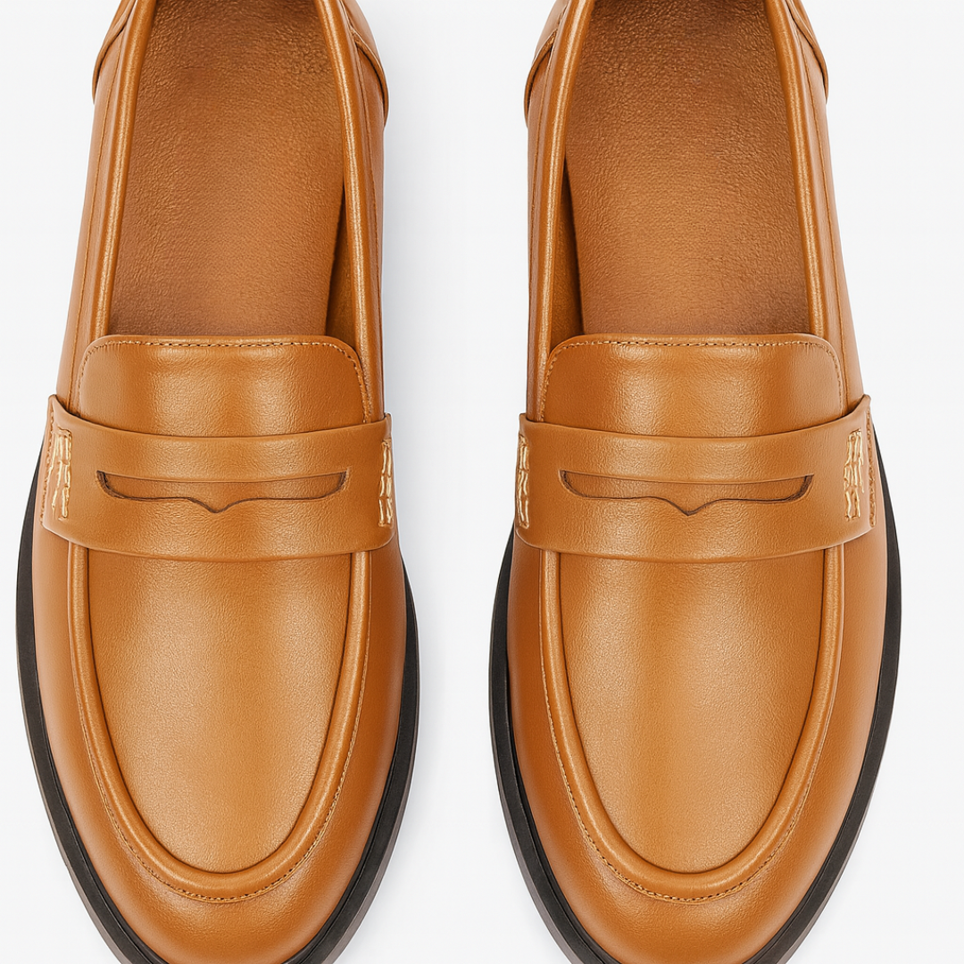 Penny Loafers Femme – Chaussures Classiques à Enfiler, Confort Légères pour le Travail