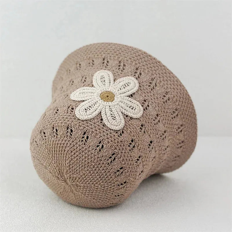 Élégance Florale | Chapeau paille femme brodé style estival pour protection solaire