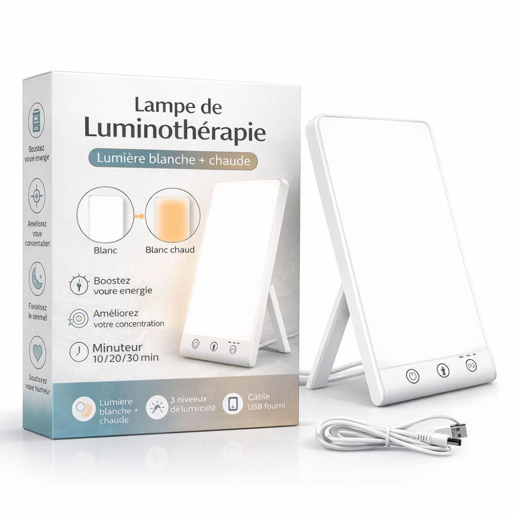 Lampe Luminothérapie 10 000 Lux