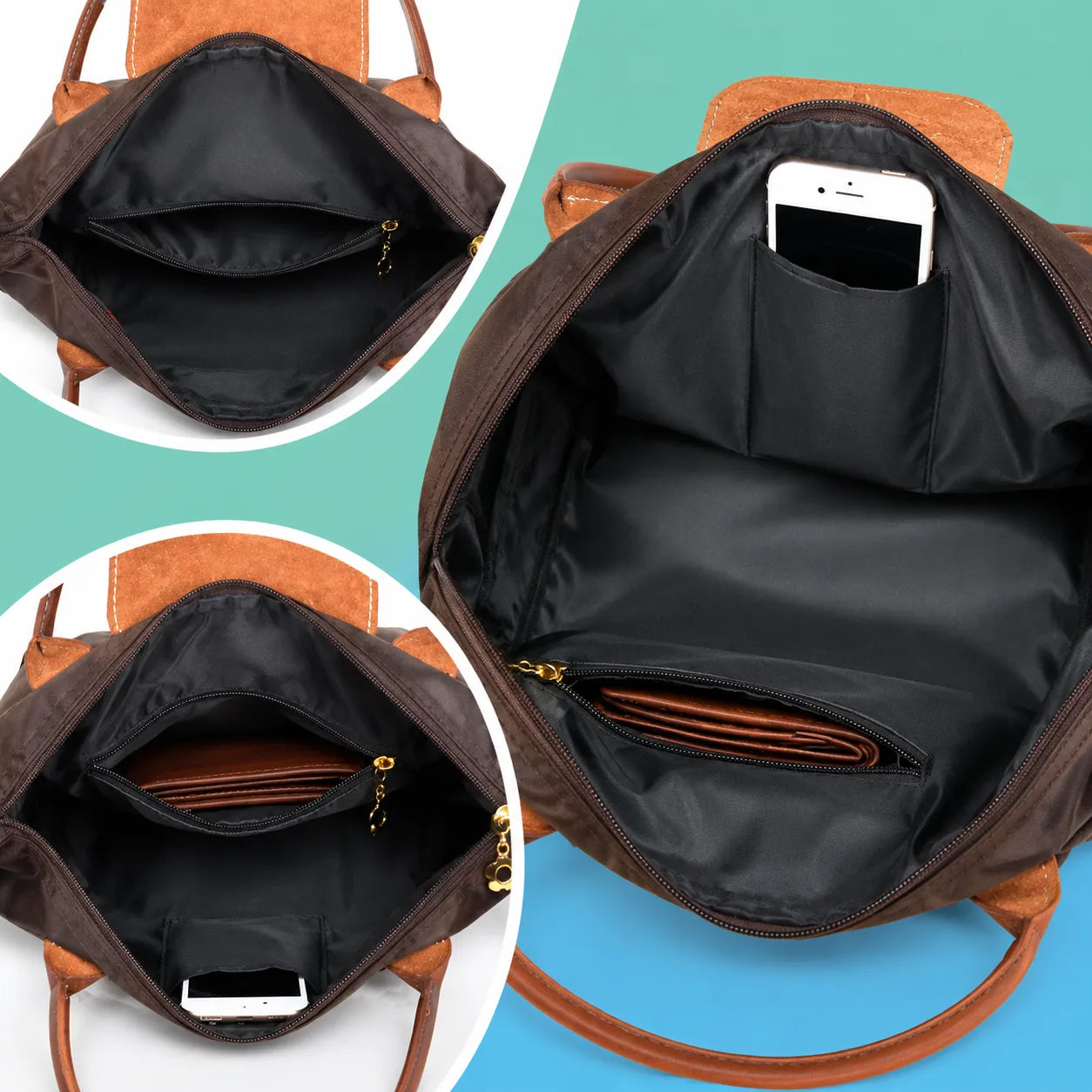 Sac Bandoulière Oxford LuxeCarry | Sac femme grande capacité élégant et polyvalent