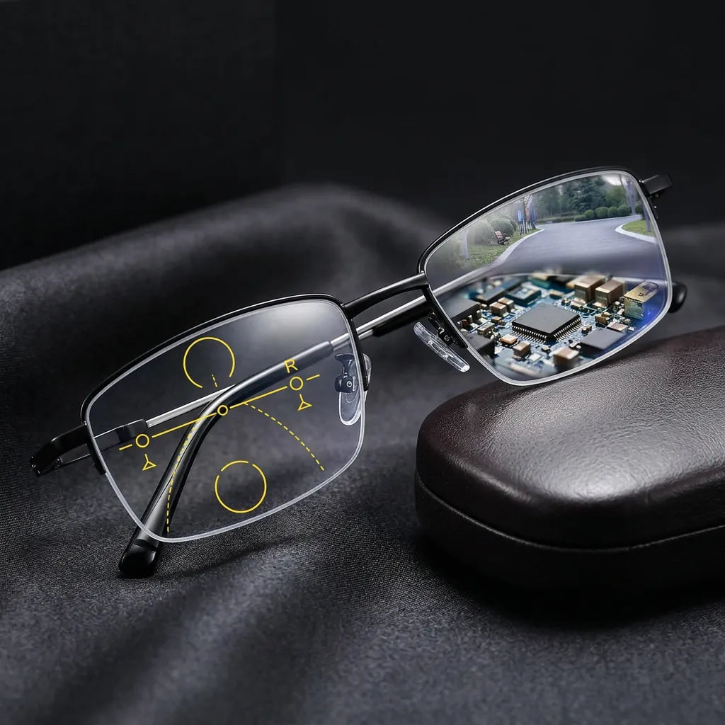 Lunettes Progressives VisionPro | Verres photochromiques intelligents multifocaux