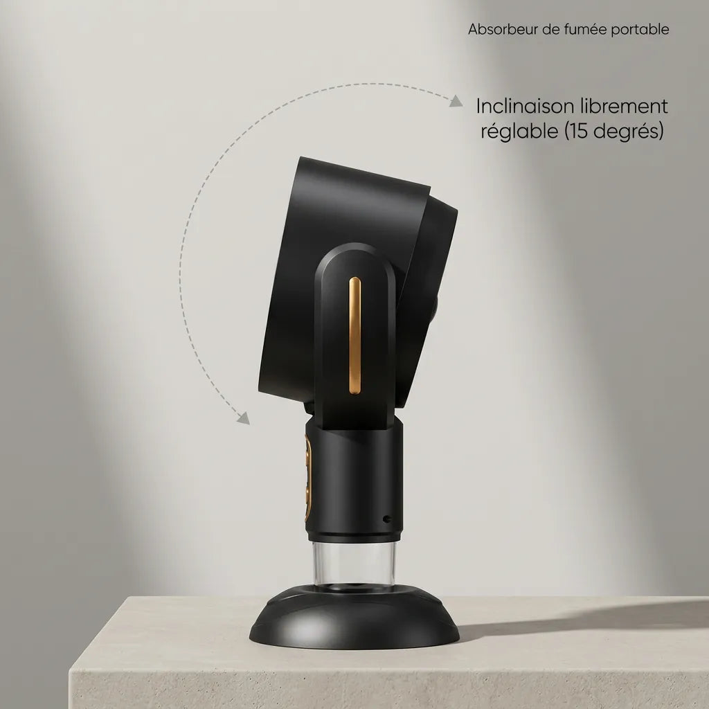 Absorbeur de Fumée AeroPure | Purificateur d’air compact anti-odeurs intérieur
