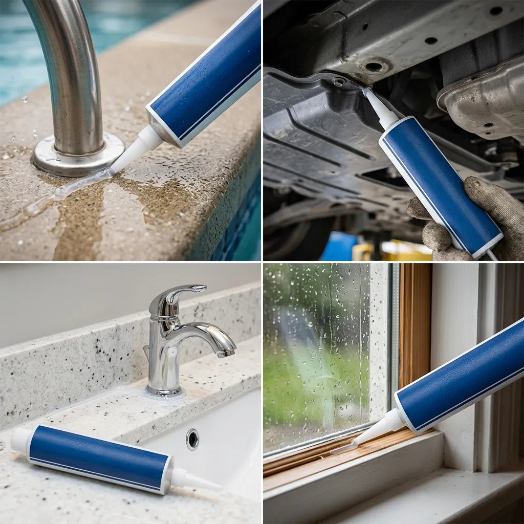 Mastic Silicone SealPro | Silicone d'étanchéité neutre, souple et résistant aux intempéries