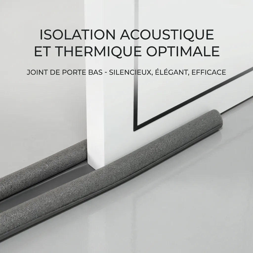 Joint de Bas de Porte Isolant | Protection contre les Courants d’Air, le Froid et la Poussière