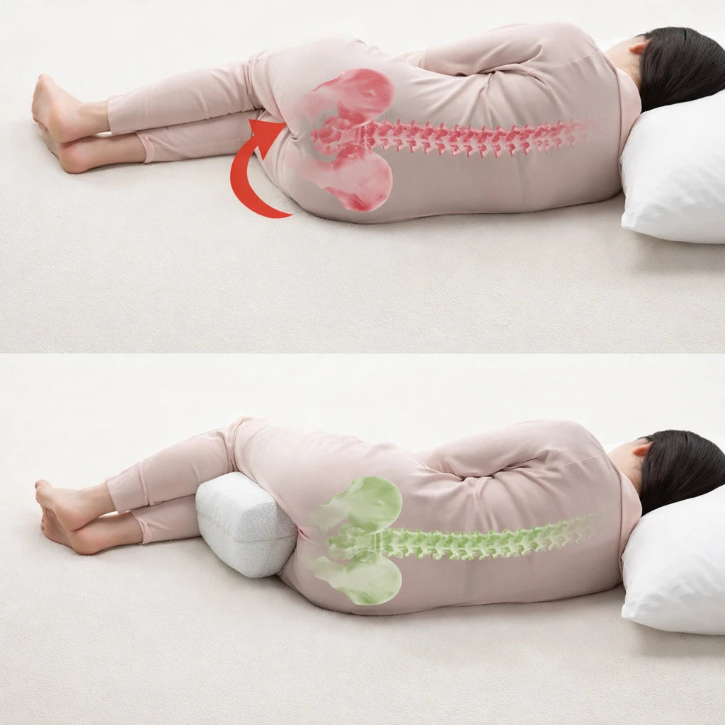 Coussin Genoux Ergonomique à Mémoire de Forme