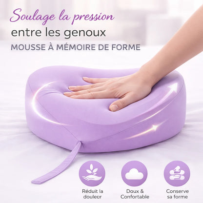 Coussin Genoux Ergonomique à Mémoire de Forme