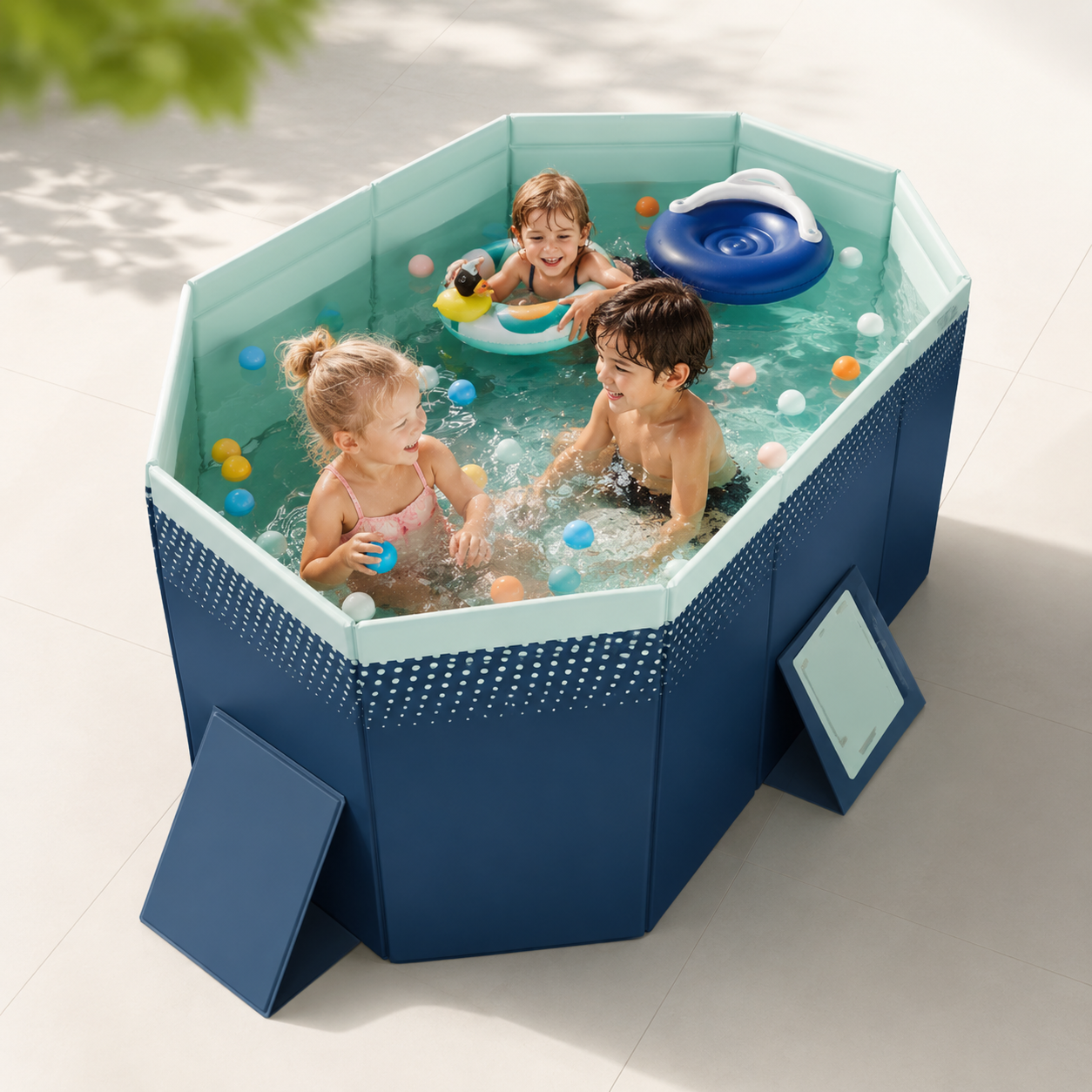 Piscine Gonflable AquaLuxe | Piscine gonflable adulte familiale pliable