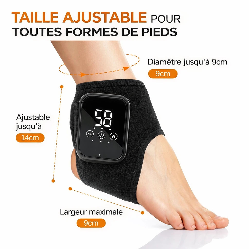 Masseur Cheville Chauffant Sans Fil