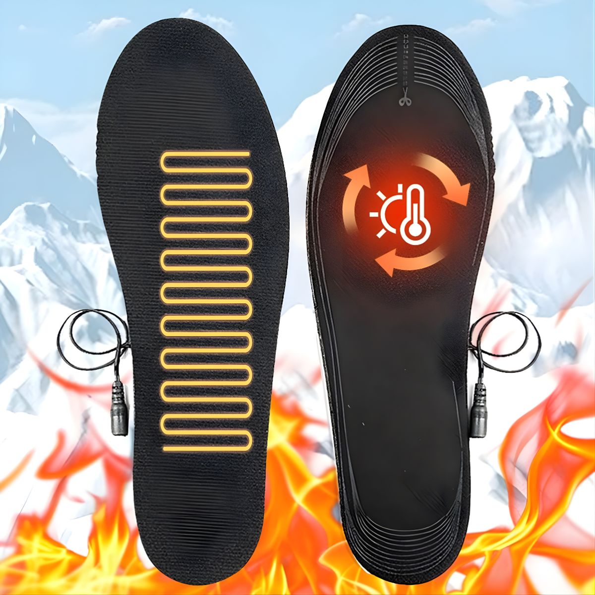 Semelle chauffante USB