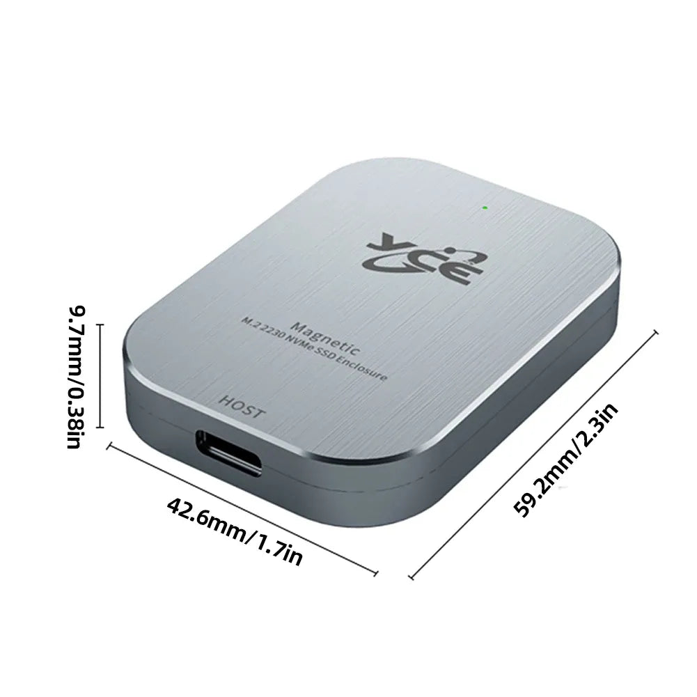 MagStore Pro – Disque Dur SSD Magnétique USB-C