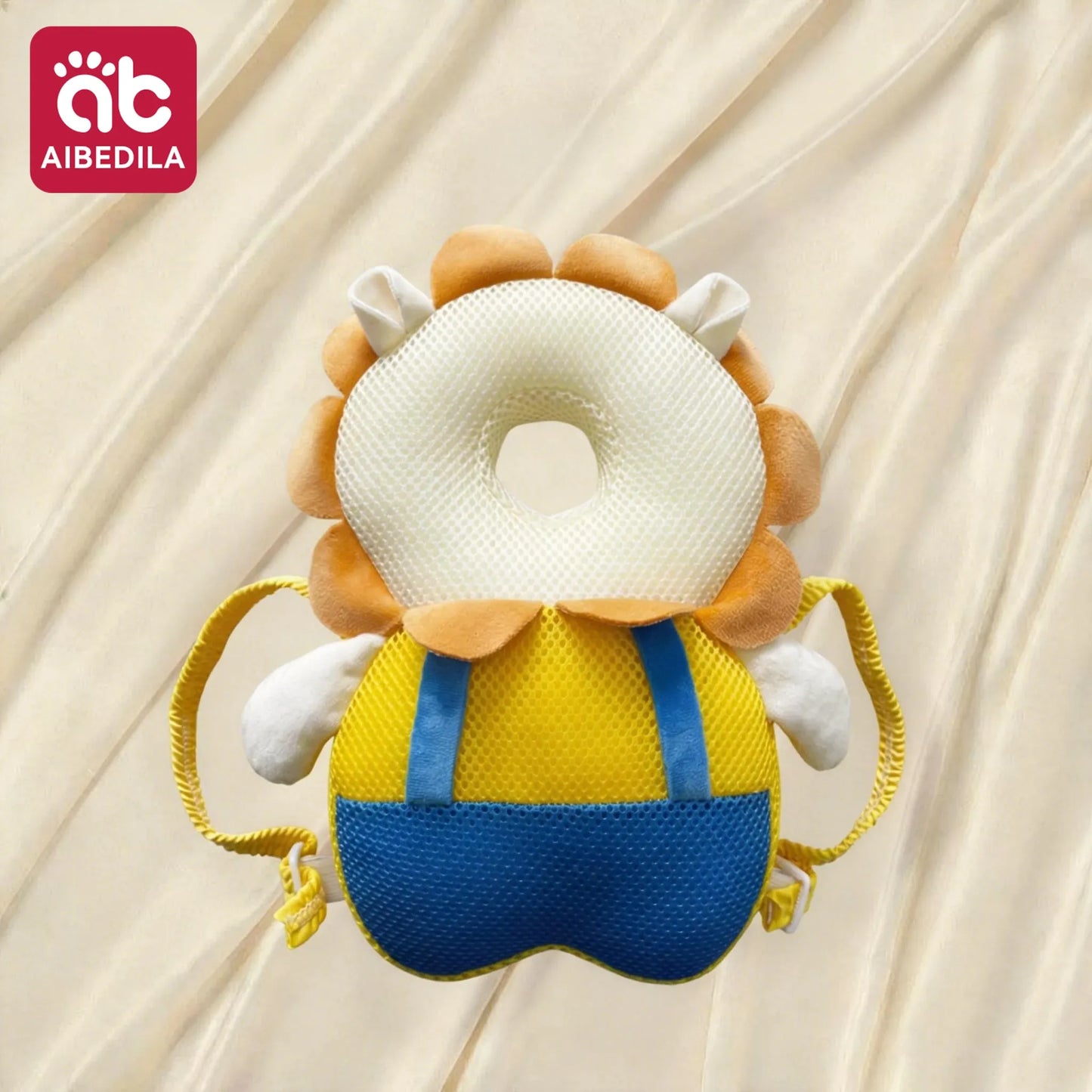 Doudou pour Bébé Protecteur | Coussin anti-chute à porter, protège-tête et dos motif astronaute