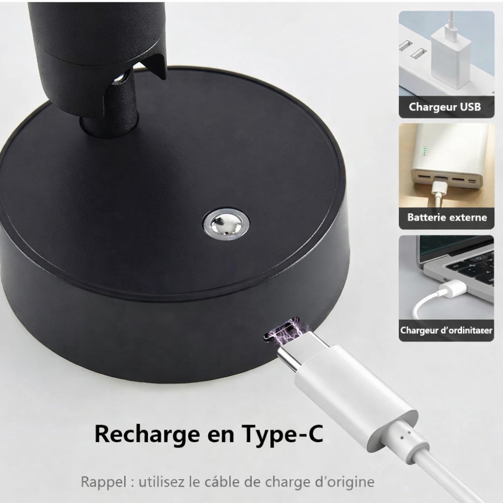 Applique Murale LED Rechargeable