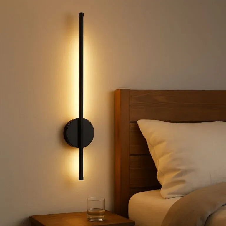 LuxBar Applique murale sans fil | Lampe murale LED rechargeable USB-C