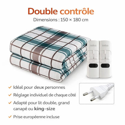 Couverture chauffante électrique
