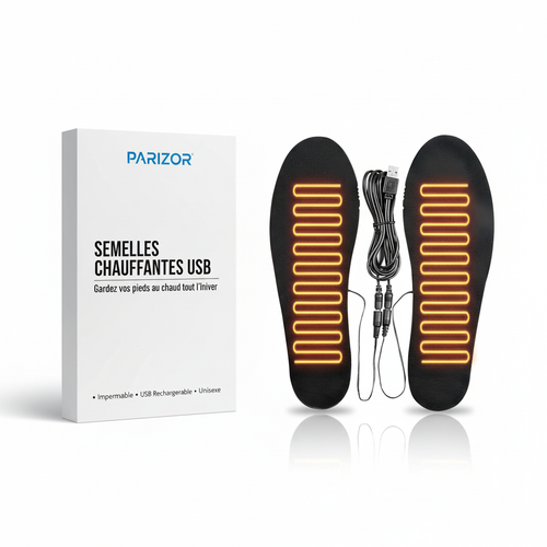 Semelle chauffante USB