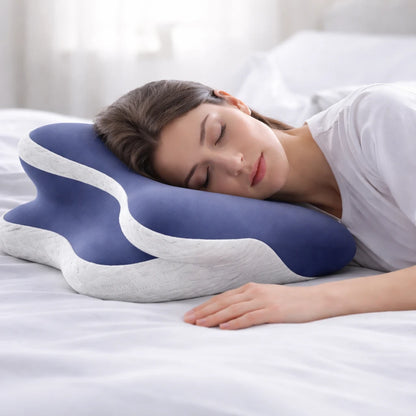 Oreiller Cervical Ergonomique à Mémoire de Forme