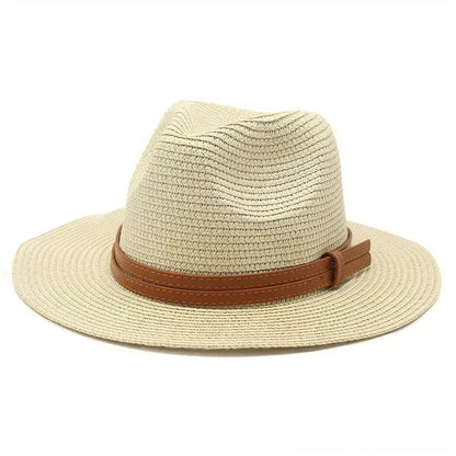 Élégance Riviera – Chapeau paille femme respirant style Panama