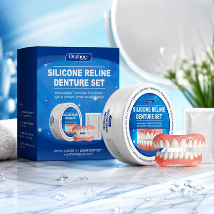 SmileFlex | Prothese Dentaire Amovible avec Dentier en Silicone Souple