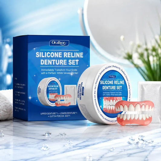 SmileFlex | Prothese Dentaire Amovible avec Dentier en Silicone Souple