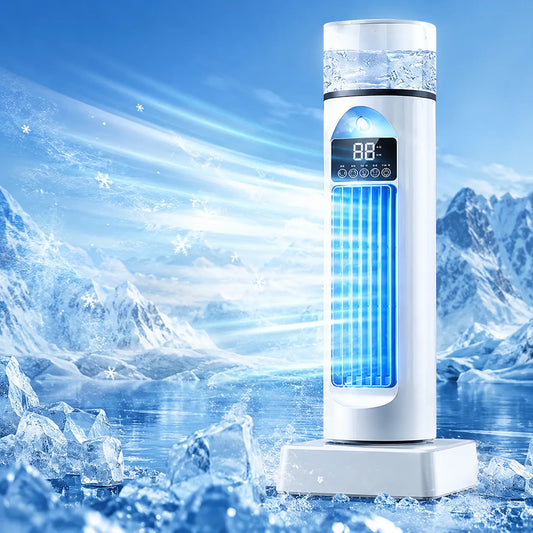 ArcticFlow | Ventilateur Rafraichisseur d Air Brumisateur – Climatiseur Mobile Sans Évacuation