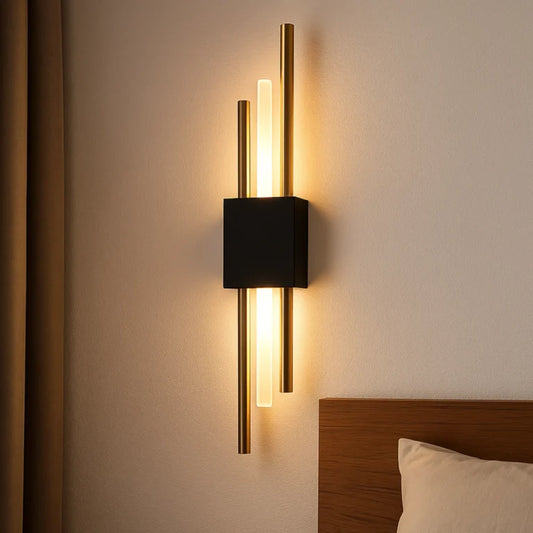 AuraTwin™ -  Applique murale sans fil | Lampe murale LED rechargeable USB-C