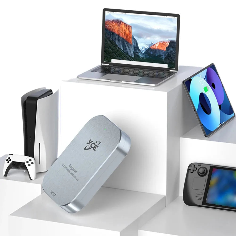 MagStore Pro – Disque Dur SSD Magnétique USB-C