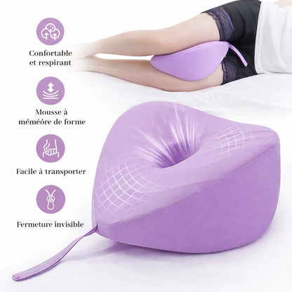 Coussin Genoux Ergonomique à Mémoire de Forme