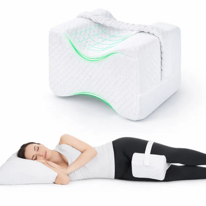 Oreiller ergonomique pour genoux