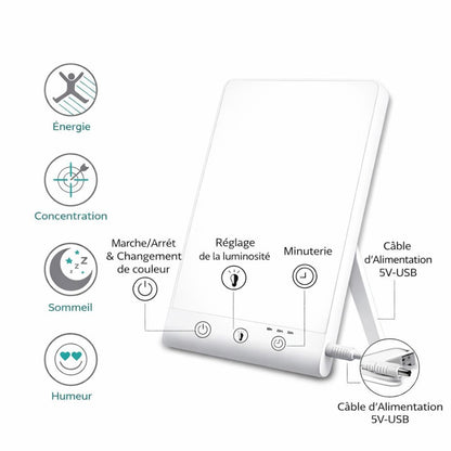 Lampe Luminothérapie 10 000 Lux