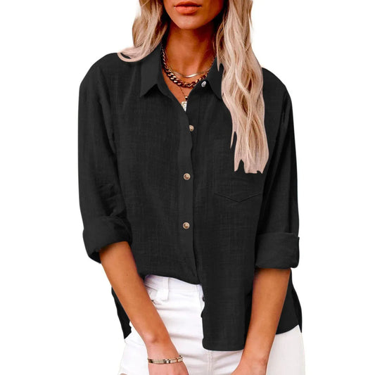 Purelin™ – Tunique longue femme lin fluide grande taille