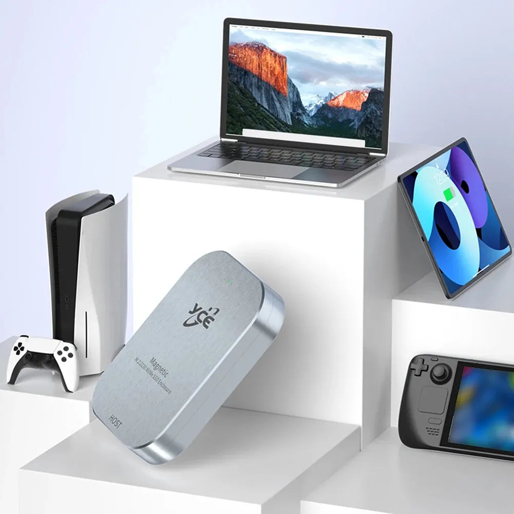 MagStore Pro – Disque Dur SSD Magnétique USB-C