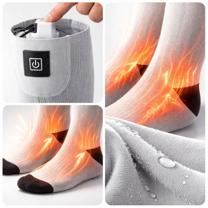 Chaussette chauffante thermique – Dites adieu aux pieds froids