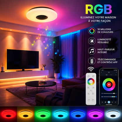 LUMÉORA™ Smart | Moderne plafonnier à led RGB