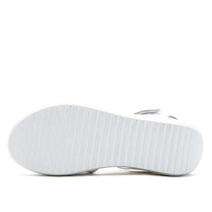 PURELUX™ | Sandale Plate Forme Femme Cuir – Élégance & Confort Été