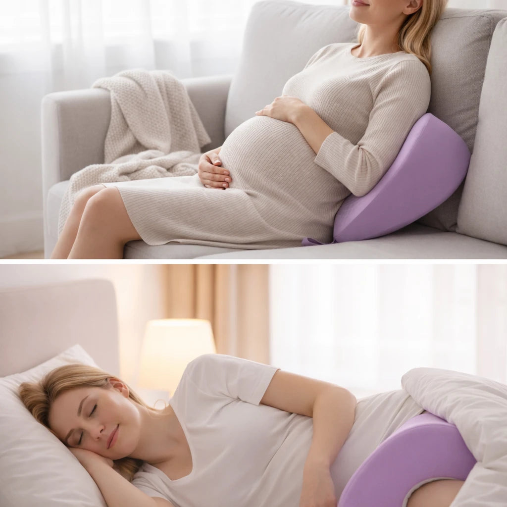 Coussin Genoux Ergonomique à Mémoire de Forme