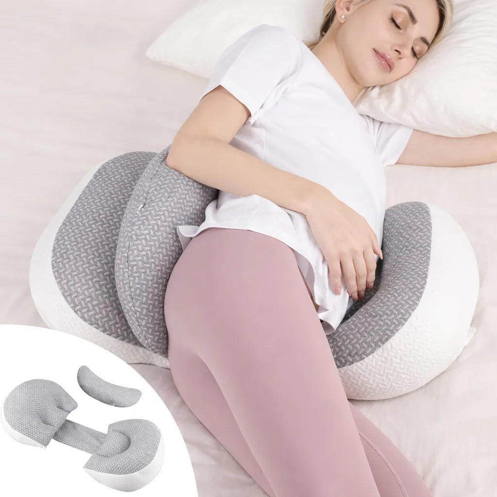 Coussin de Grossesse Ergonomique – Oreiller Femme Enceinte