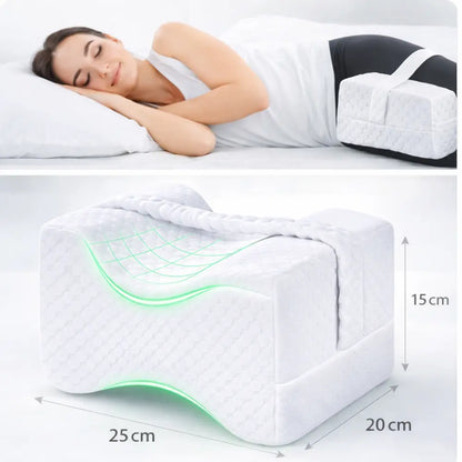 Oreiller ergonomique pour genoux