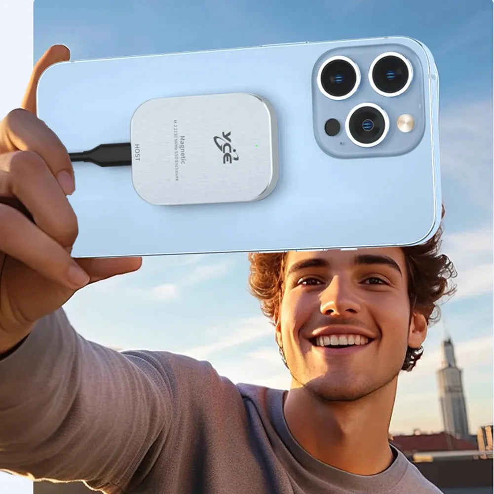 MagStore Pro – Disque Dur SSD Magnétique USB-C