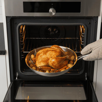 Poêle TITAN-PREMIUM™ | Poêle inox 304 sans revêtement compatible induction