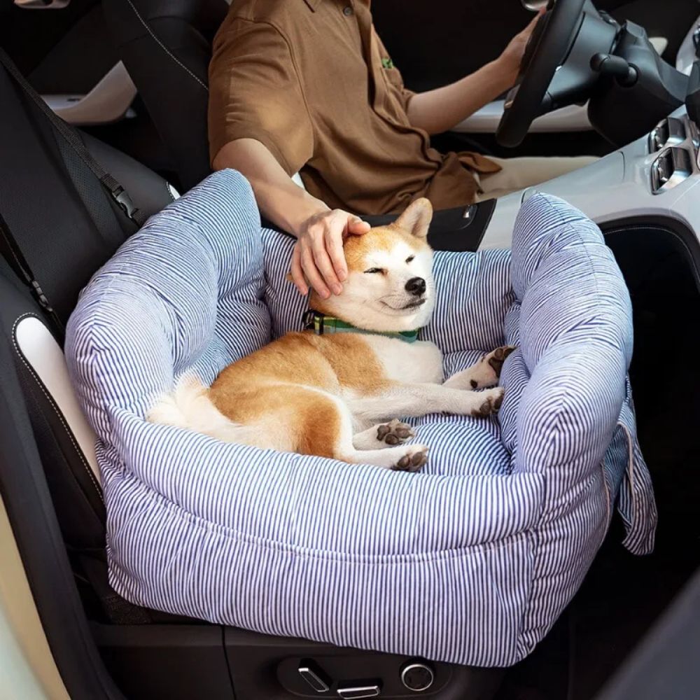 Siège Auto pour Chien Sécurisé et Lavable – Confort Optimal en Voiture