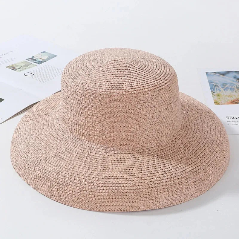 Allure Panama | Chapeau paille femme large bord élégant