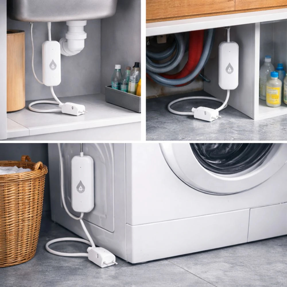 Détecteur de Fuite d’Eau Connecté WiFi