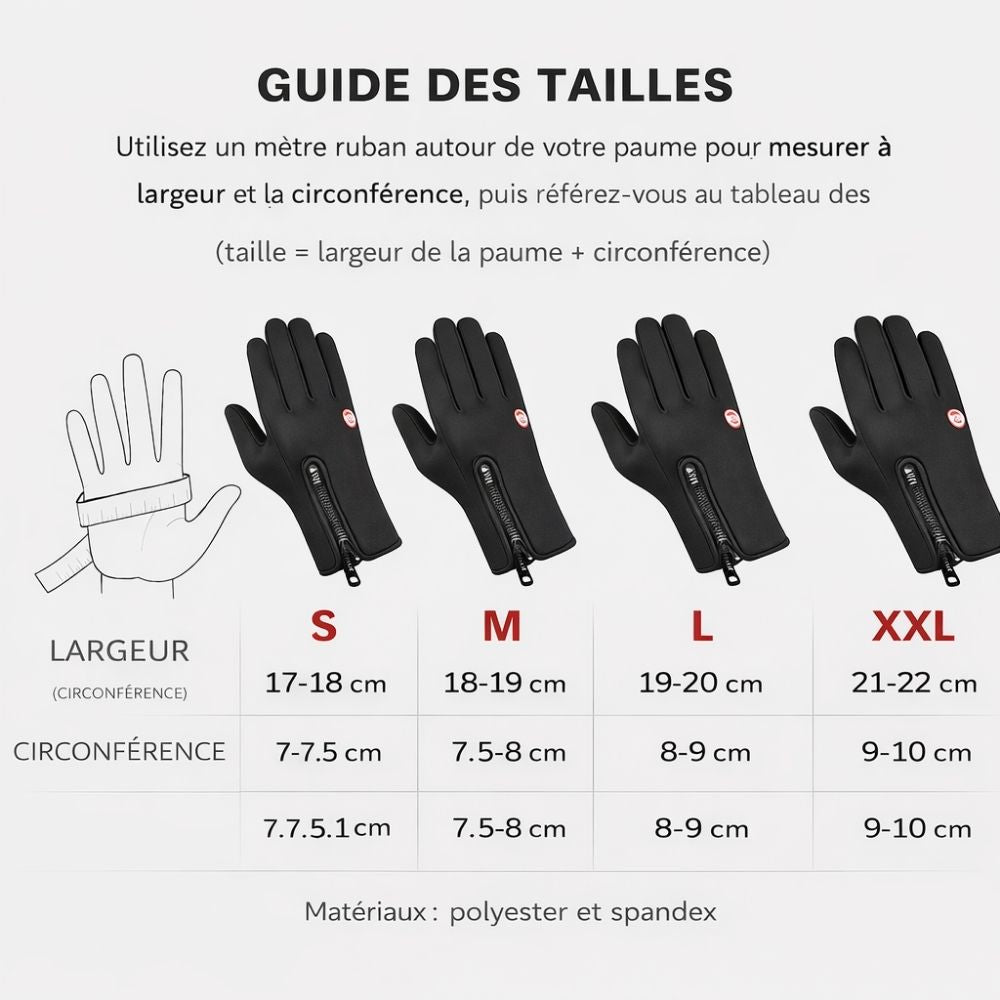 Gants Chauffants Électriques