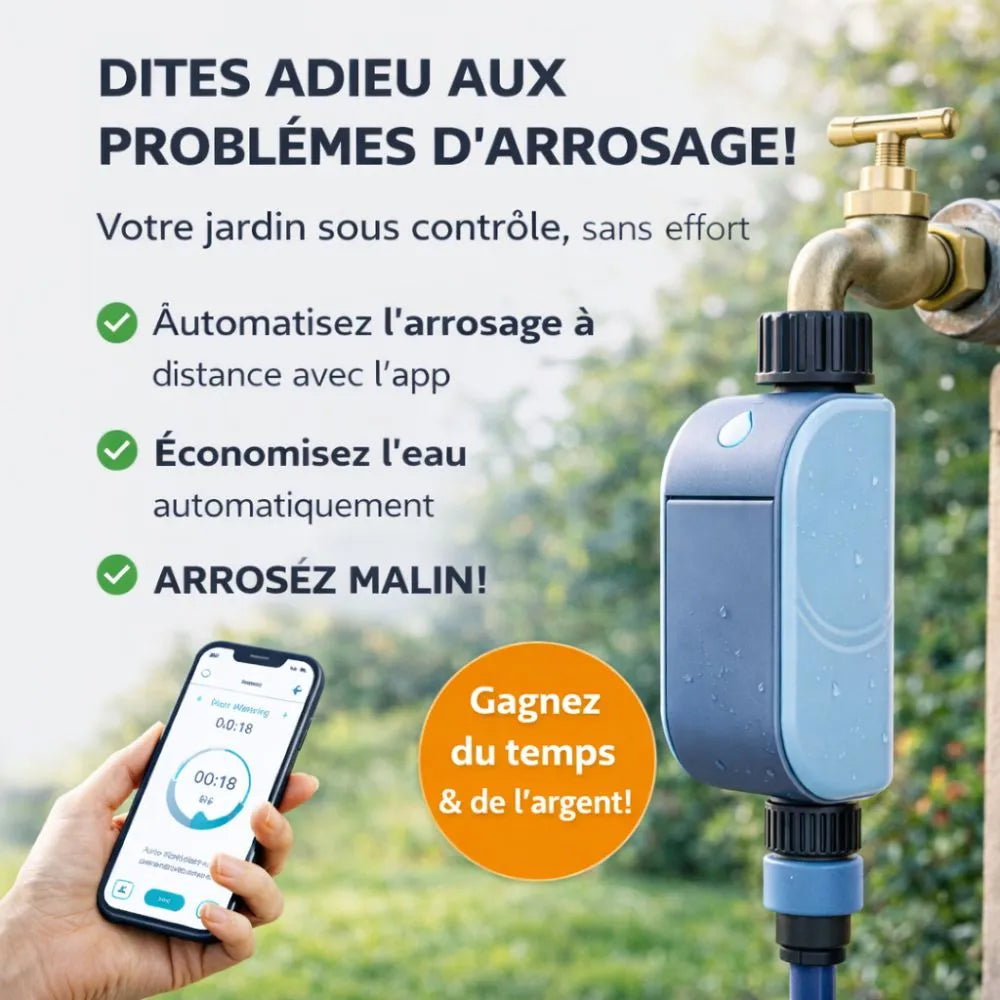 Programmateur d’Arrosage Automatique WiFi