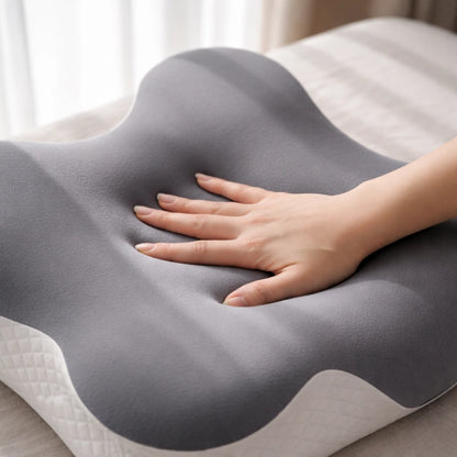 Oreiller Cervical Ergonomique à Mémoire de Forme