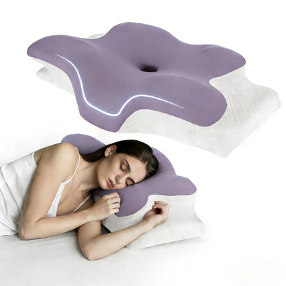 Oreiller Cervical Ergonomique à Mémoire de Forme