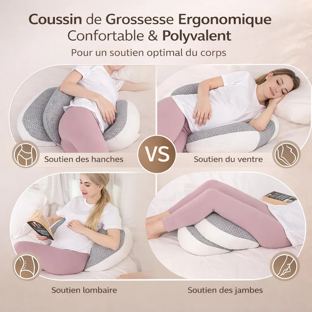 Coussin de Grossesse Ergonomique