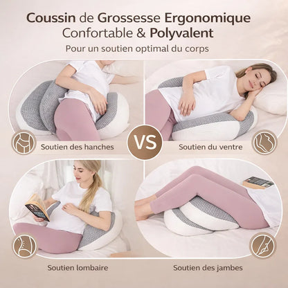 Coussin de Grossesse Ergonomique
