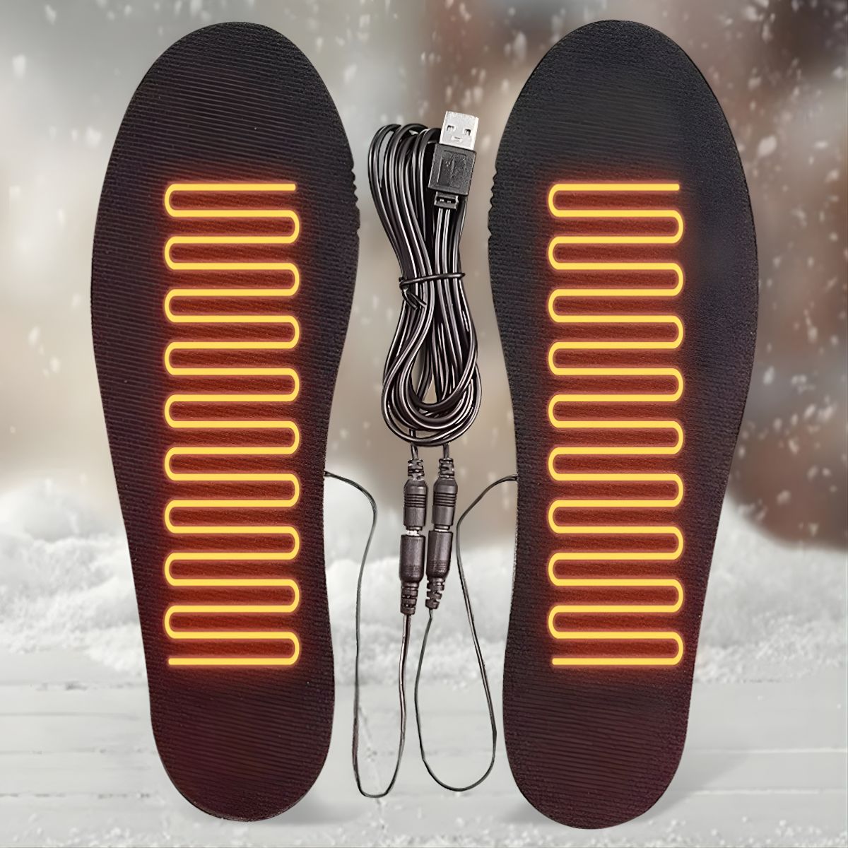 Semelle chauffante USB