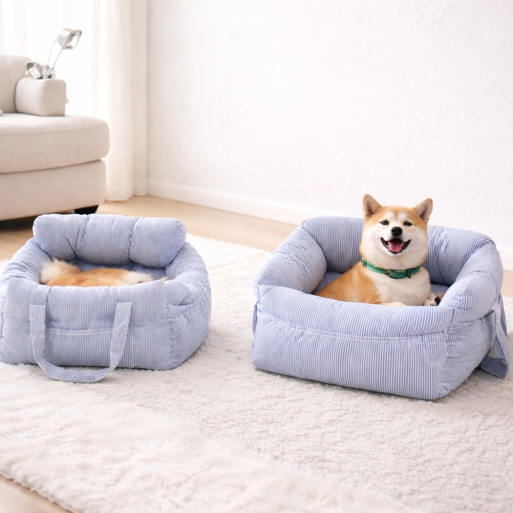 Siège Auto pour Chien Sécurisé et Lavable – Confort Optimal en Voiture